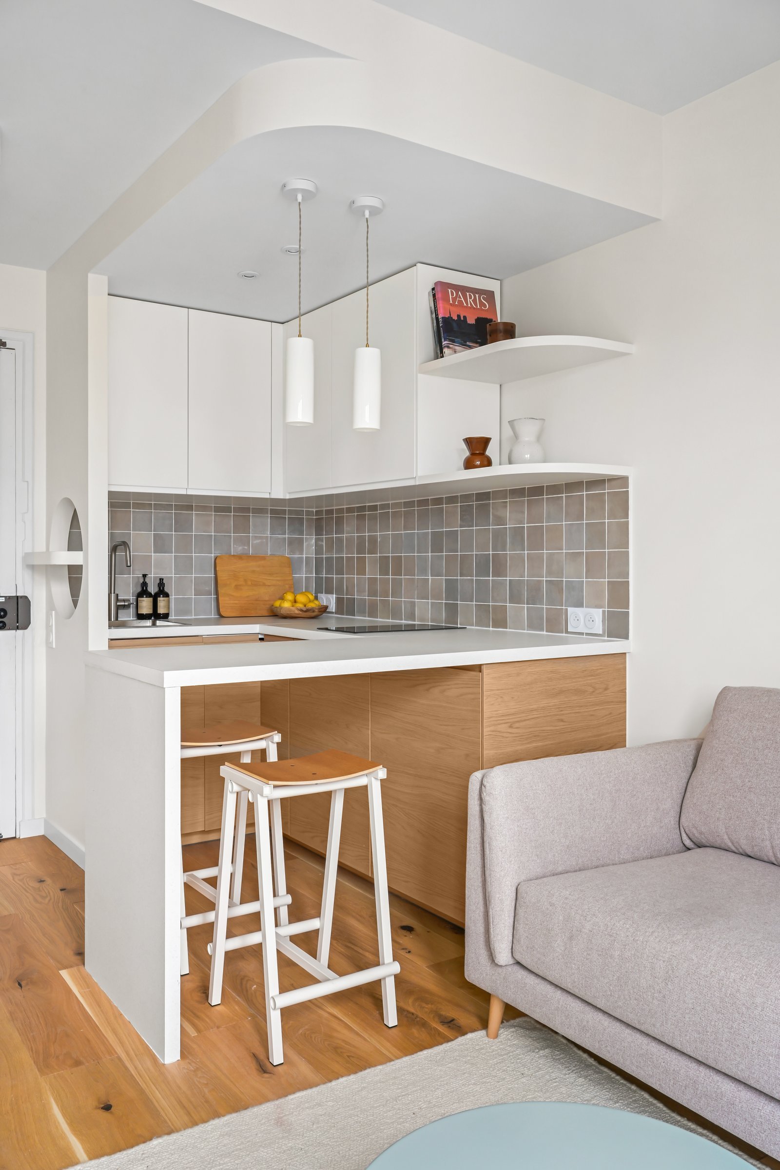 Appartement Victor Hugo — intérieur lumineux