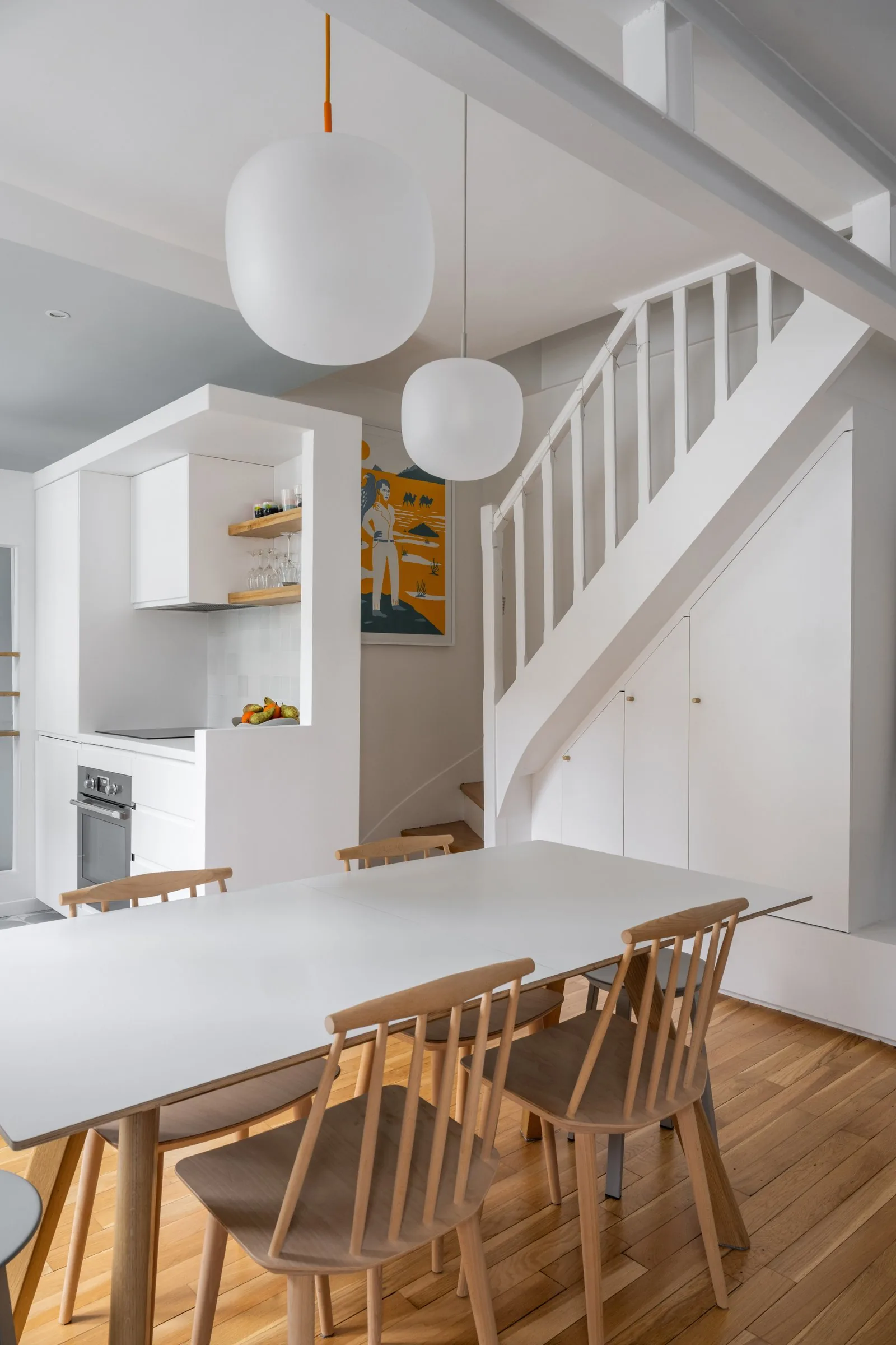 Appartement Faubourg — lumière naturelle Paris