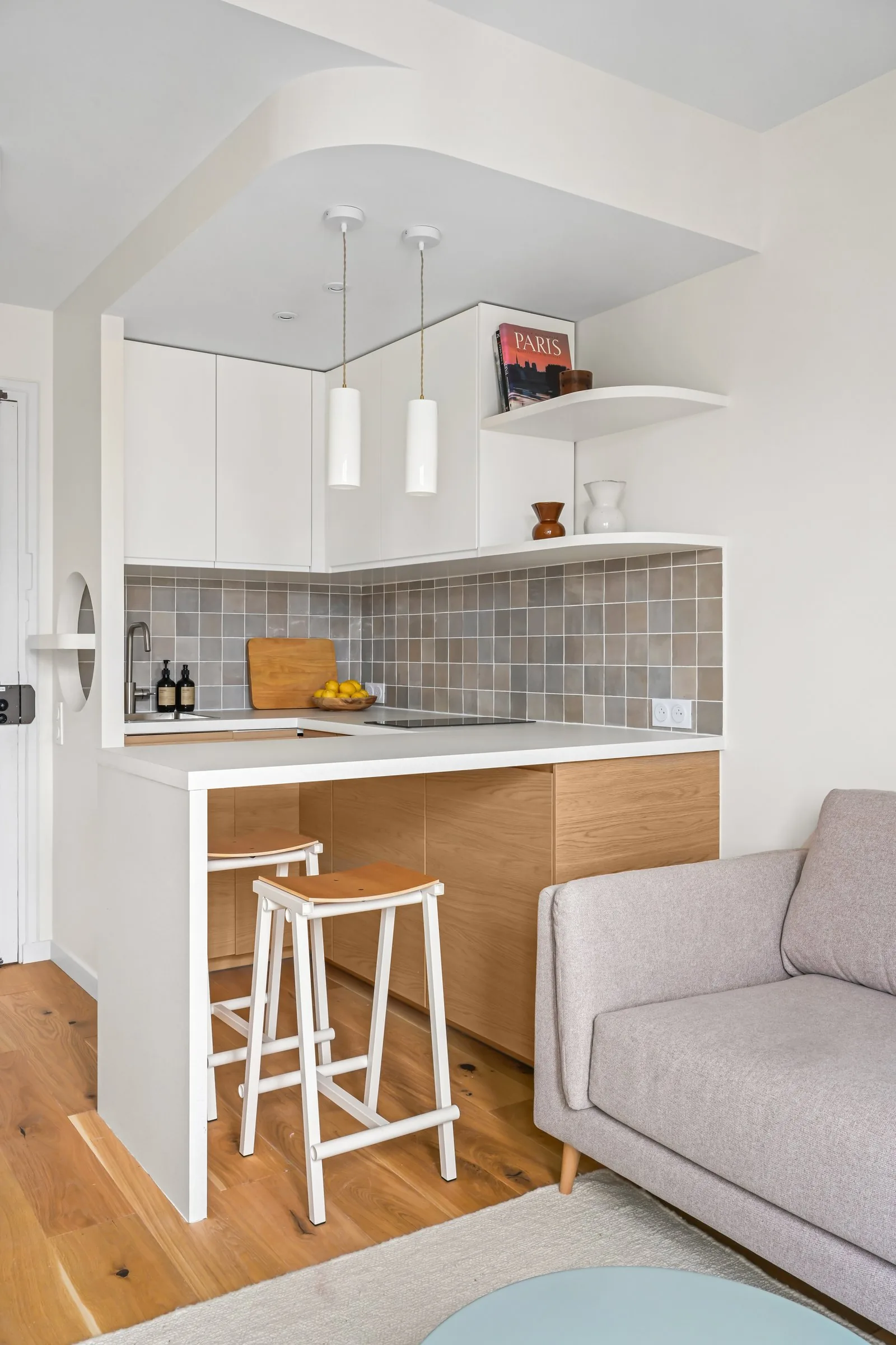 Appartement Victor Hugo — intérieur lumineux